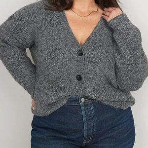 Old Navy Gray Women's Cardigan Sweater
